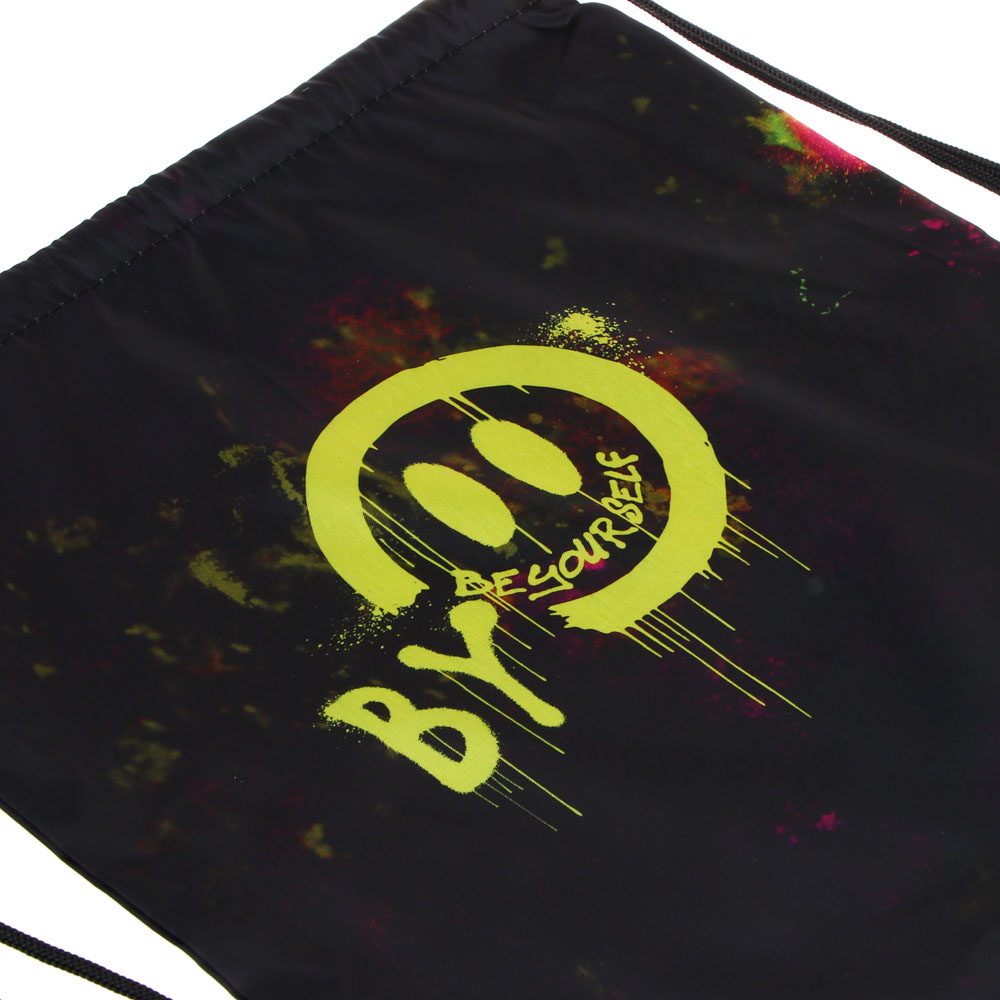 BY СМАЙЛ Мешок для сменной обуви на завязках, увеличенный размер 40x47см, полиэстер, арт.№ 233-106