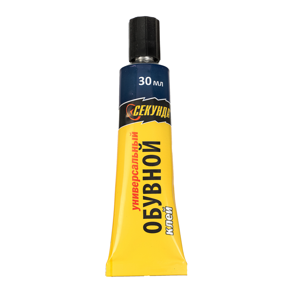 Клей обувной "Секунда" 30 мл, водостойкий, в индивидуальном блистере, шоу-бокс, арт 403-227, арт.№ 469-262