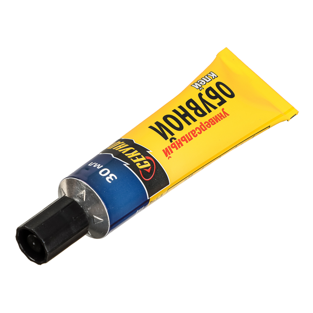 Клей обувной "Секунда" 30 мл, водостойкий, в индивидуальном блистере, шоу-бокс, арт 403-227, арт.№ 469-262