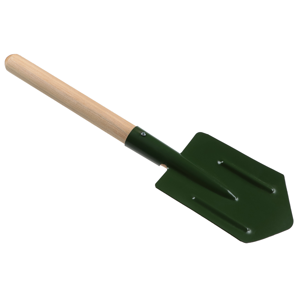 Лопата саперная с дер. ручкой тм ЕРМАК, 49см. (+/- 1см), арт.№ 070-051