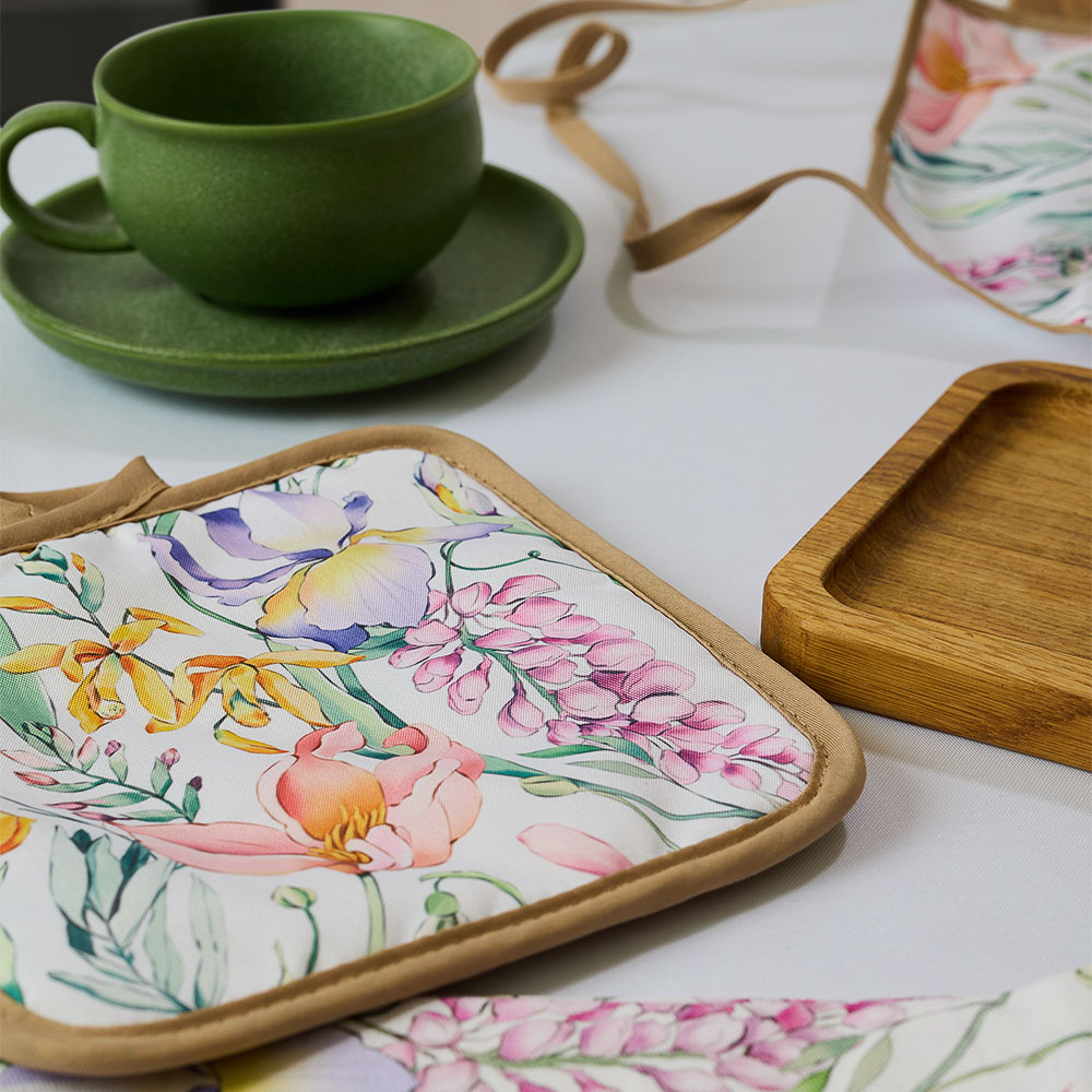 PROVANCE Ботаника Прихватка 17х17см, 100% полиэстер, арт.№ 488-195