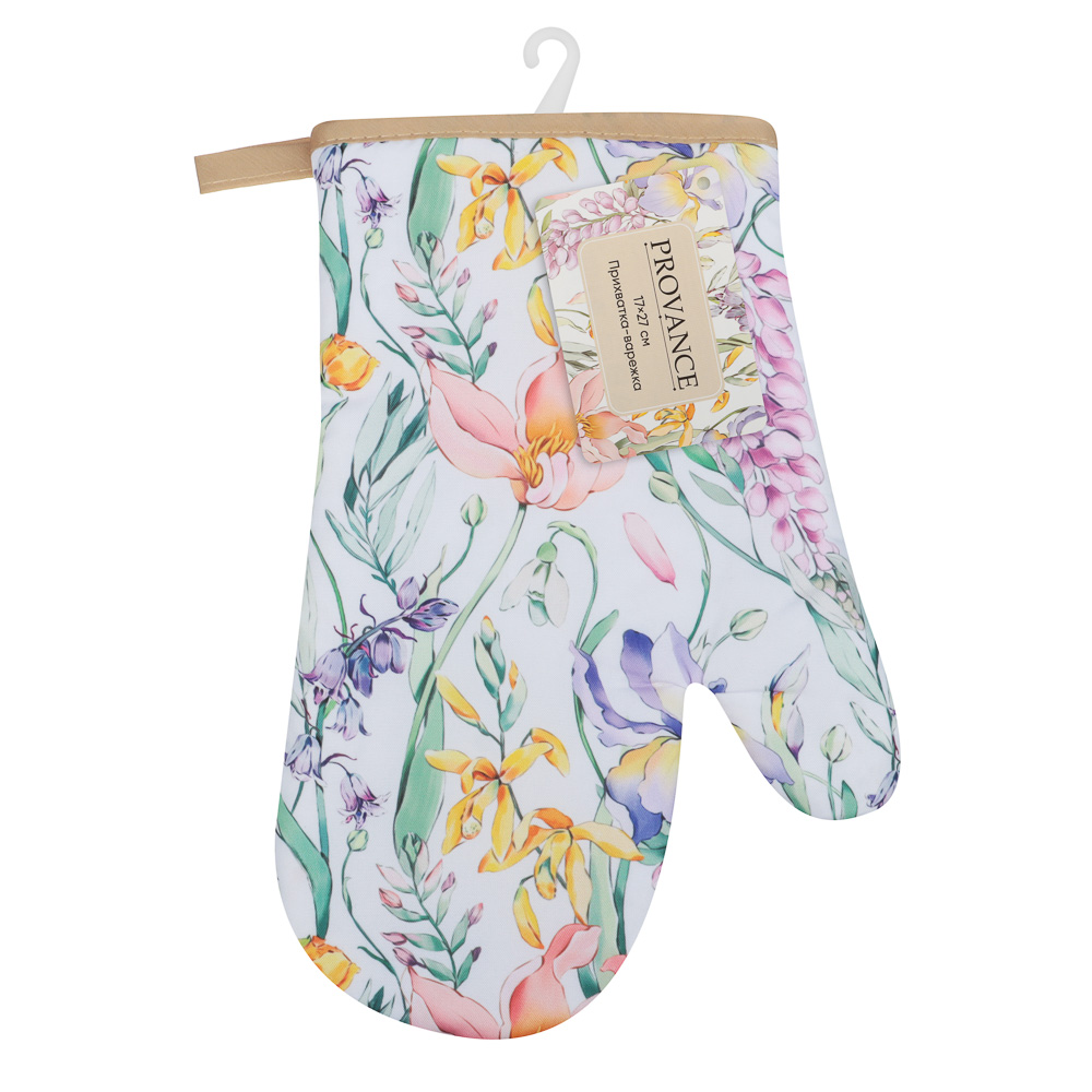 PROVANCE Ботаника Прихватка-варежка 17х27см, 100% полиэстер, арт.№ 488-196