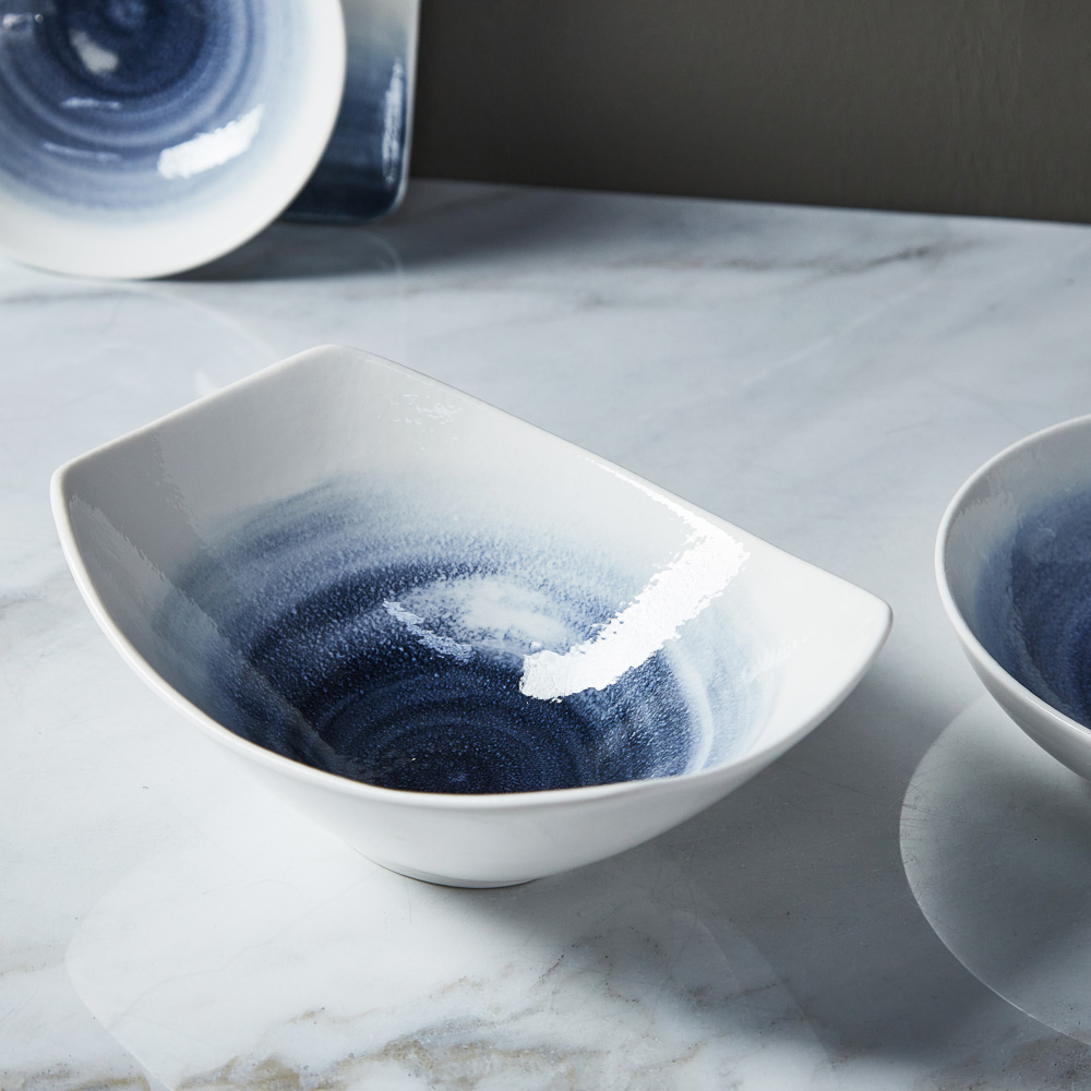 Ivlev Chef Юниверс Салатник лодочка, 22х17х8,5см, фарфор, арт.№ 816-299