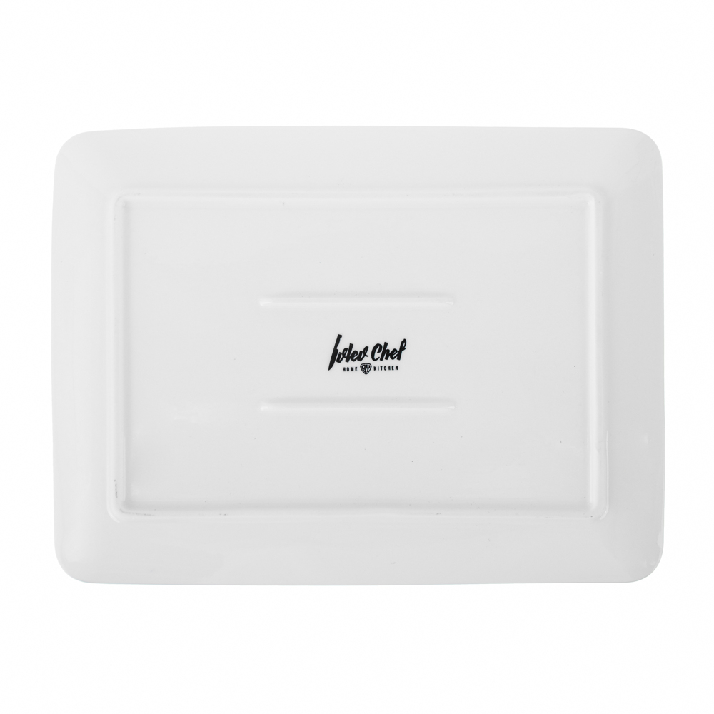 Ivlev Chef Юнивёрс Блюдо прямоугольное, 27х20х2см, фарфор, арт.№ 816-296