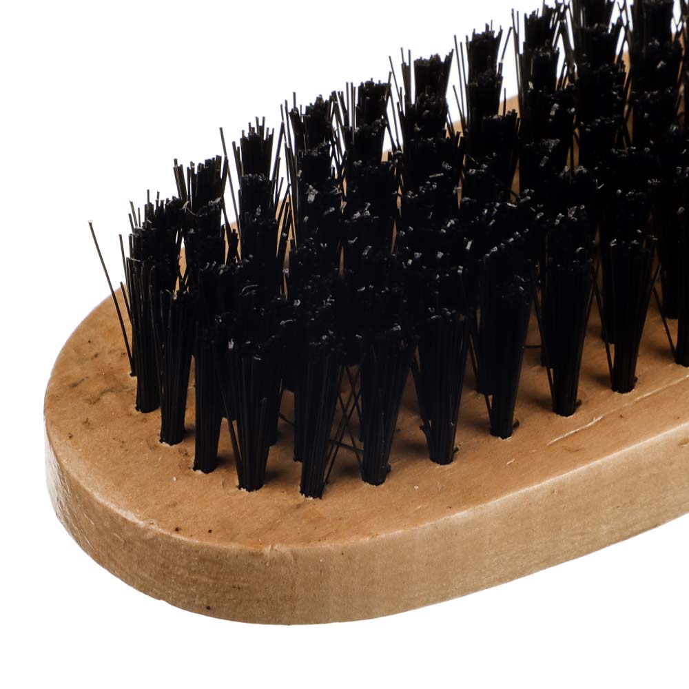 Щетка для обуви, искусственный ворс, 14x5x1.5см, арт.№ 458-018