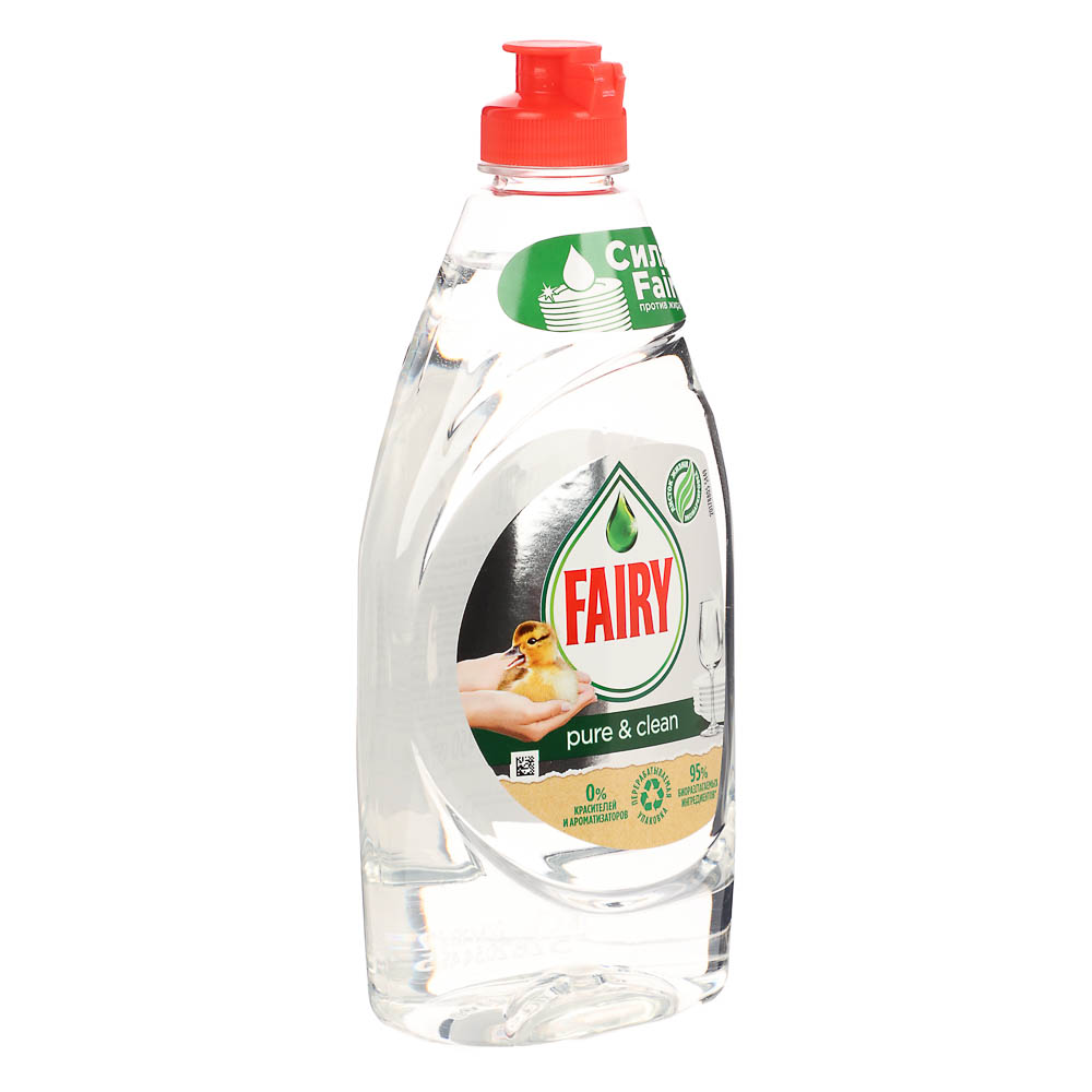 Средство для мытья посуды FAIRY Pure & Clean, 450мл, арт.№ 992-088