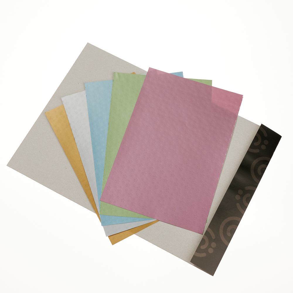 ВСЁГАЗИН Бумага цветная металлизированная, А4, с объемным тиснением, 5л., 5цв., арт.№ 059-023