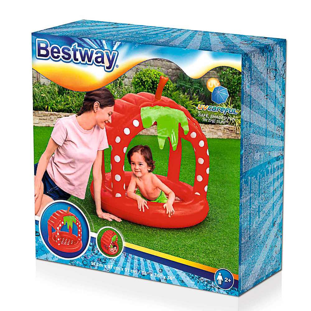 BESTWAY Бассейн детский Very Berry, 91х91х91см, 52387, арт.№ 013-042