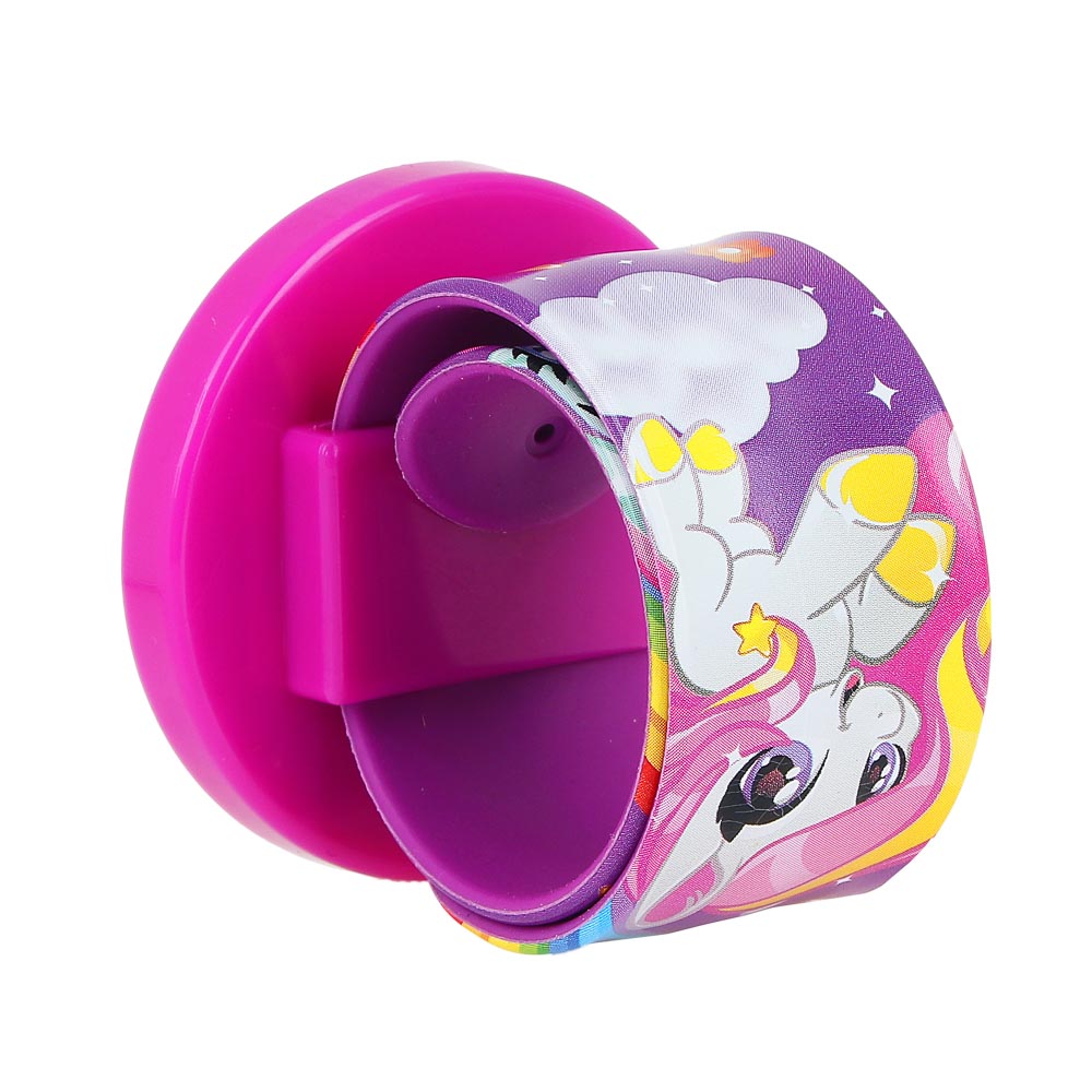 ИГРОЛЕНД Браслет головоломка с шариком, 21х4,8х1см, силикон, полипропилен, железо, 4 дизайна, арт.№ 295-194