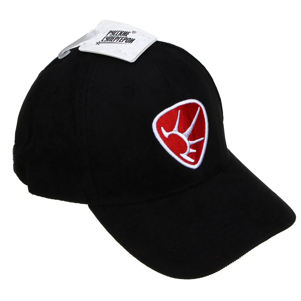 BY Русские Супергерои Кепка взрослая р.58, 100% полиэстер, цвет графит, дизайн Пересвет, арт.№ 314-895