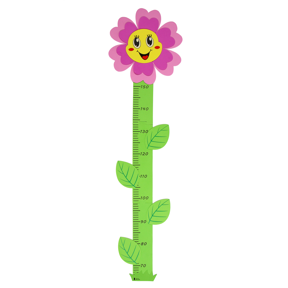 Наклейка-ростомер детская, ПЭВА, 160 см, 6 дизайнов, арт.12-11, арт.№ 503-420