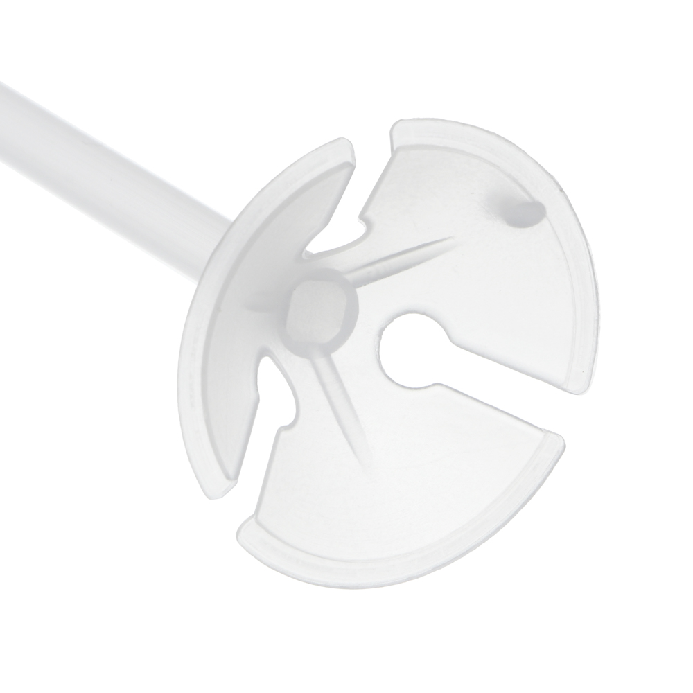 Набор трубочек с зажимом для шарика, 5шт. пластик, 0,5х3,8х41см, арт.№ 518-006