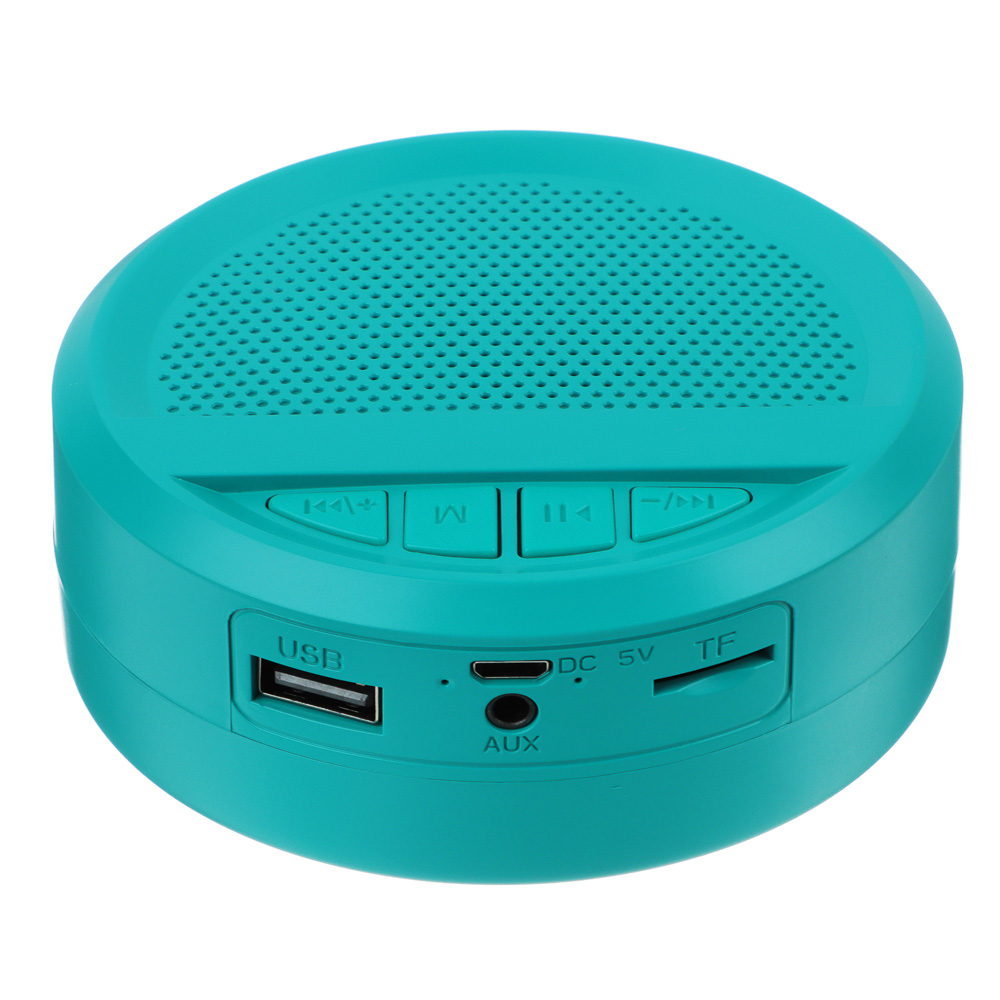 Колонка беспроводная FORZA, 3 Вт, 1200 мАч, БТ5.0, пассивный излучатель, 11x7,5см, пластик, арт.№ 443-051