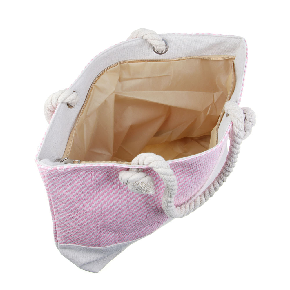 ЮL Сумка пляжная 44х33х11 см, 100% полиэстер, 3 цвета, арт.№ 337-048