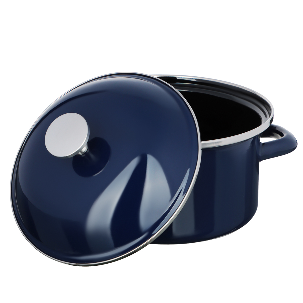 Кастрюля эмалированная VETTA Ноэми, 18см, 1,6л, индукция, арт.№ 894-561