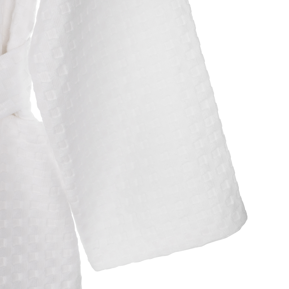 Халат вафельный one size PROVANCE Монблан, 100% хлопок, 300 г/м2, белый, арт.№ 484-200