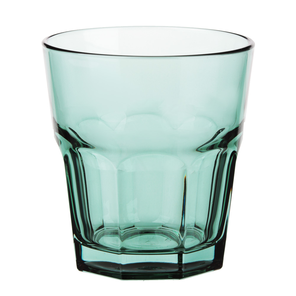 PASABAHCE Стакан зеленый Касабланка, 355мл, стекло, арт.№ 878-499