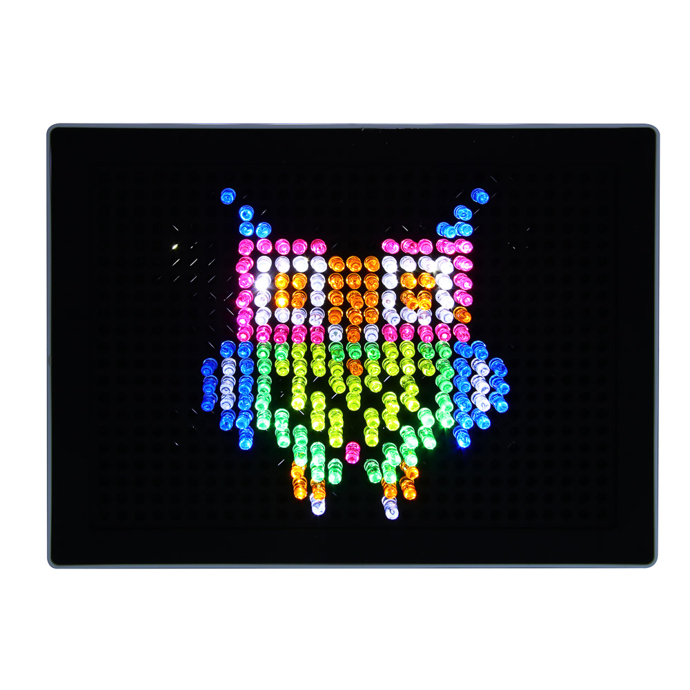 BY Планшет светящаяся 3D мозаика "Русские Супергерои", 29х4х18,5см, ABS, бумага, арт.№ 280-036