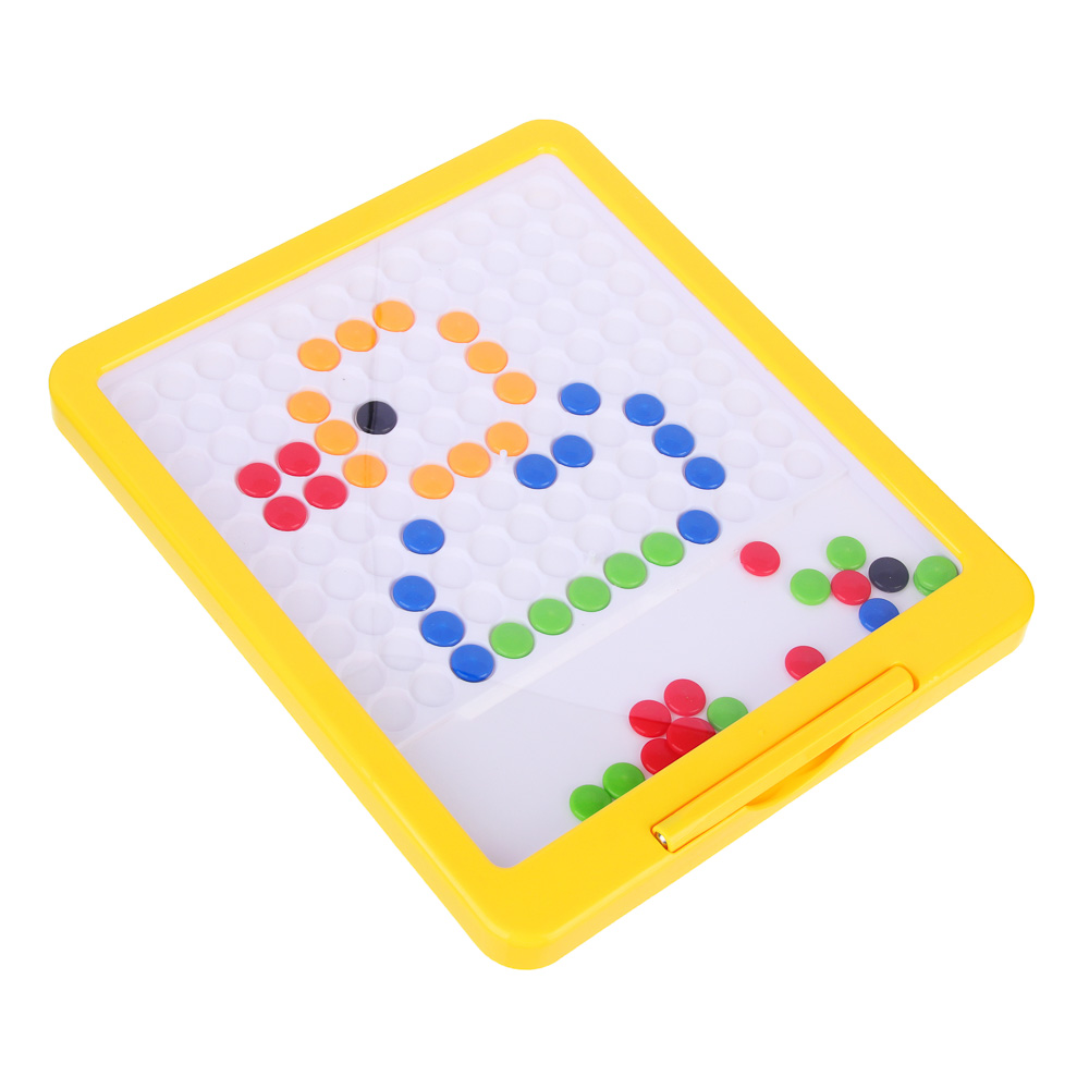 ИГРОЛЕНД Магнитный планшет-мозаика, ABS, 20,5х24х2,2см, арт.№ 262-525