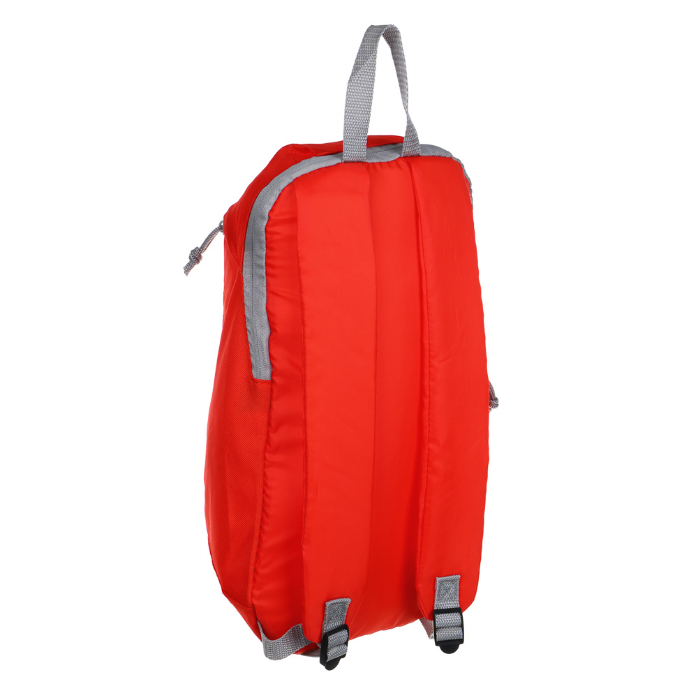 Рюкзак универсальный 40x23x11см, 1 отделение на молнии, передний карман, ПЭ, красный, арт.№ 254-643