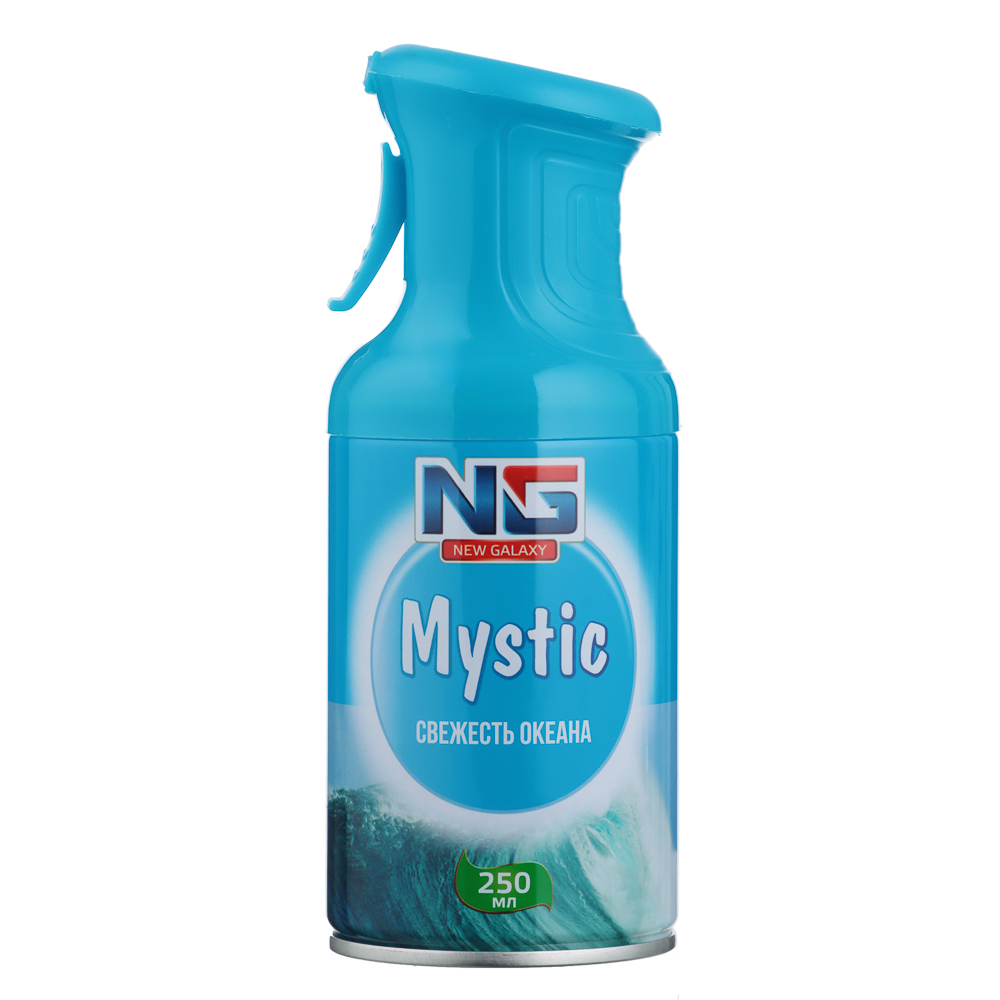 NEW GALAXY Освежитель аэрозольный Mystic 250 мл, 4 аромата, арт.№ 778-097
