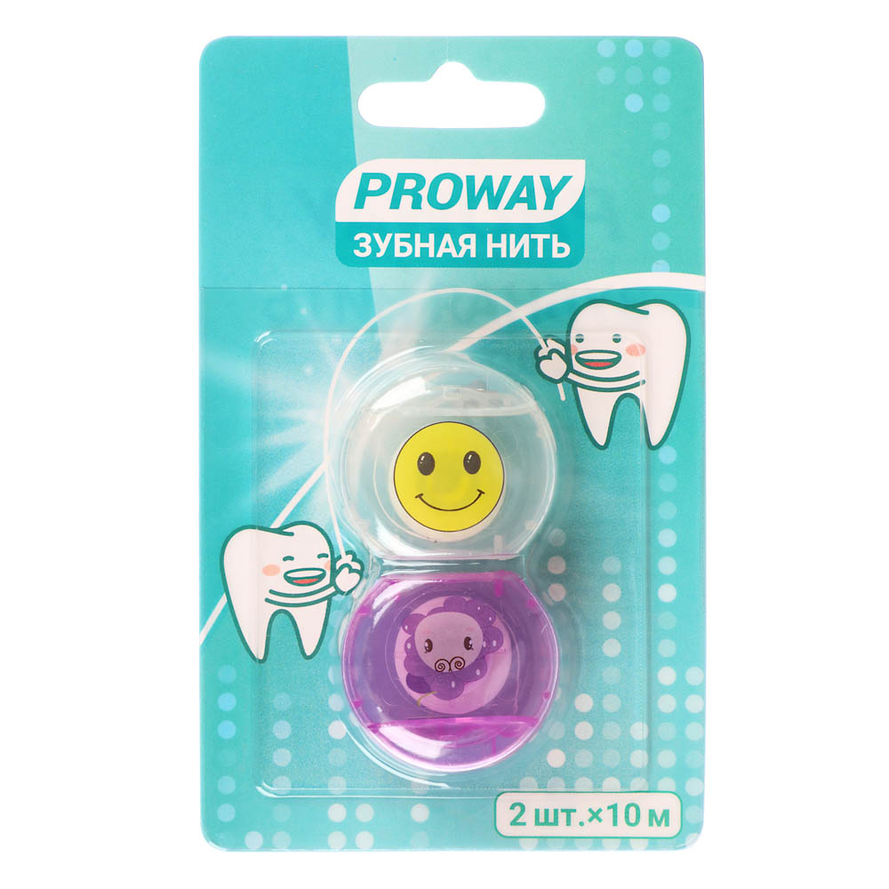 PROWAY Зубная нить 2шт х 10м, арт.№ 983-005