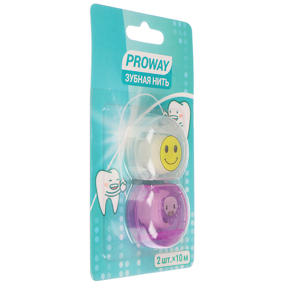 PROWAY Зубная нить 2шт х 10м, арт.№ 983-005