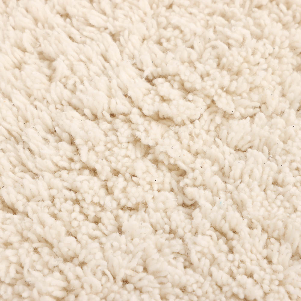 Коврик для ванной 40х60см овал TERNI кремовый, хлопок, SWM-6010-CRM-B, арт.№ 462-817