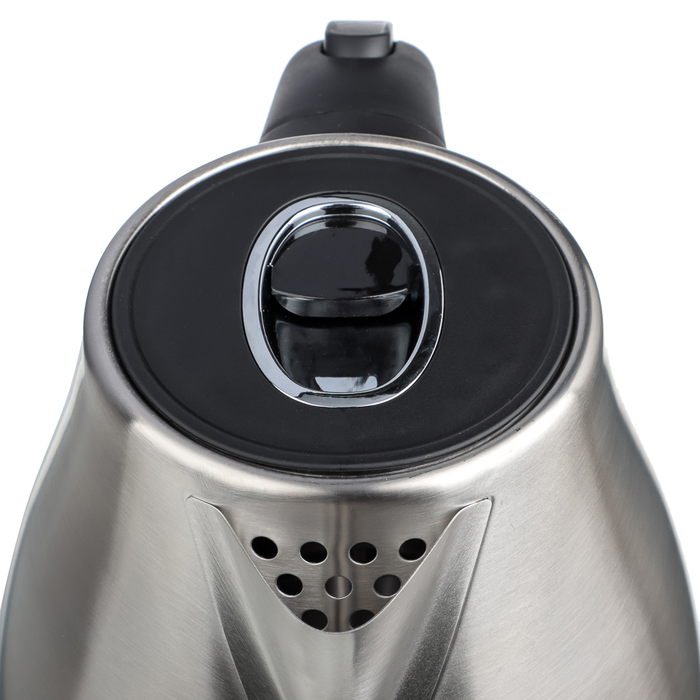 LEBEN Чайник электрический 1,7л, 1850Вт, скрытый нагр.элемент, автооткл., нерж.сталь, HHB1782, арт.№ 291-063