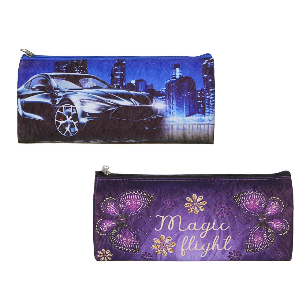 Урбан Авто / Рейнбоу Винг Пенал мягкий плоский, 21х10см, ПВХ 0,6мм, арт.№ 238-233