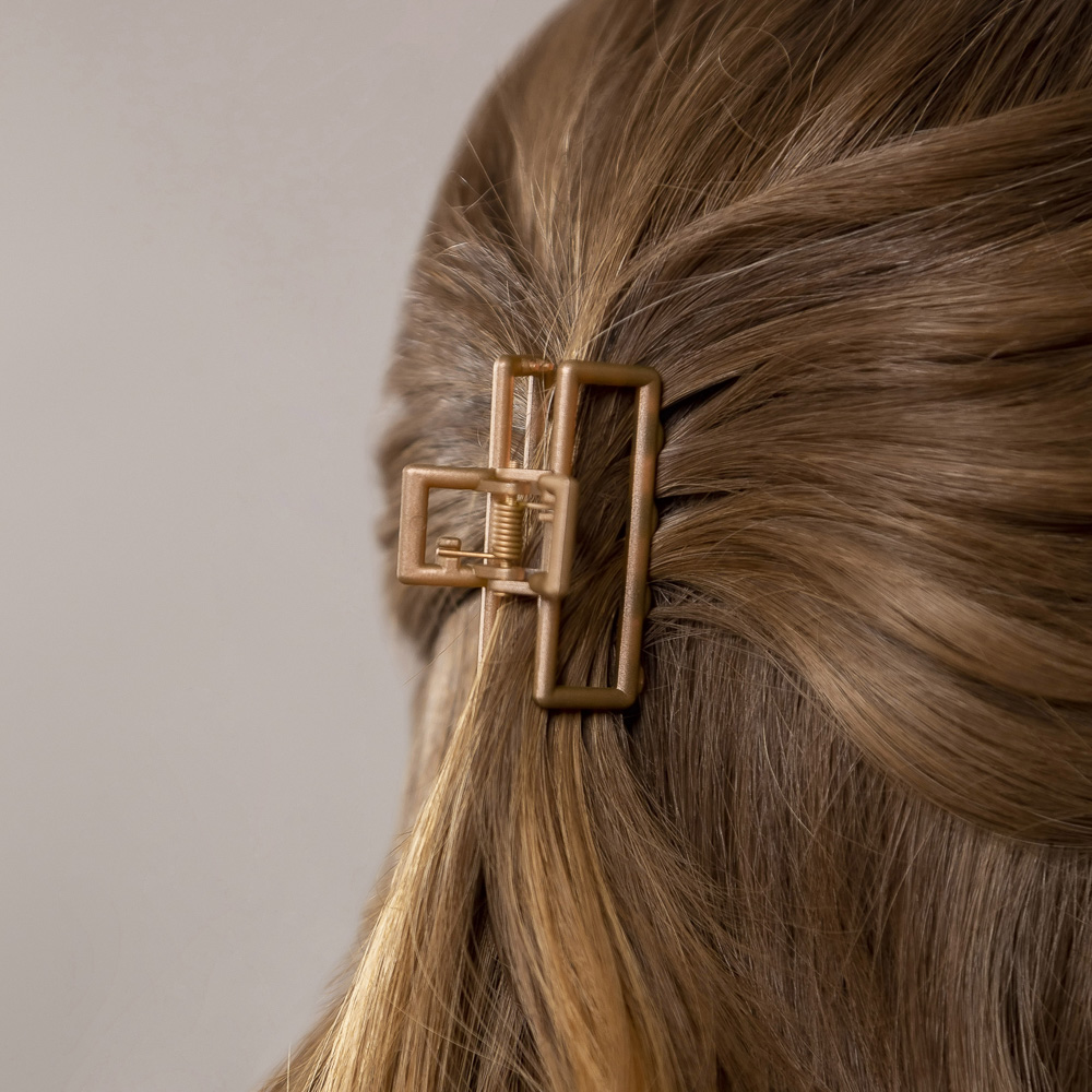 BERIOTTI Краб для волос, металл, пластик, 5см, 2 дизайна, 4426-9, арт.№ 324-110