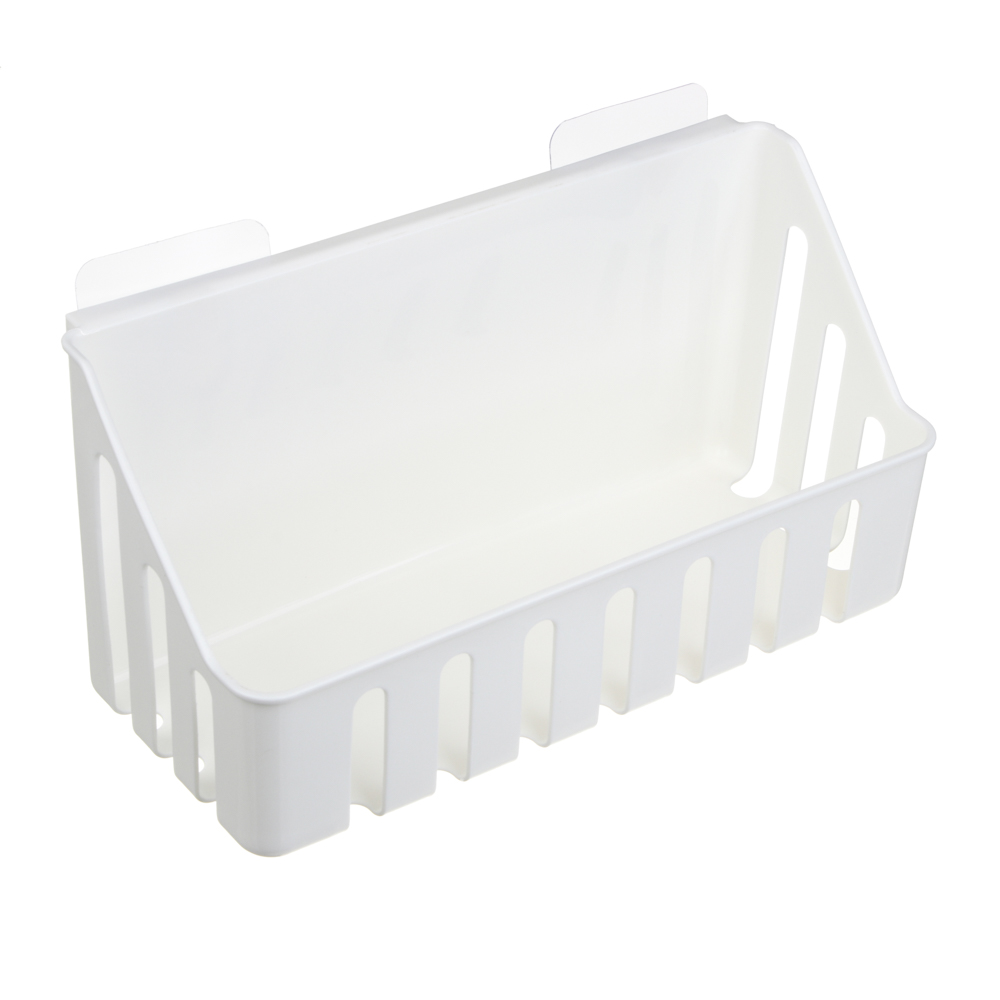 VETTA Classic Полка настенная прямоугольная, пластик, 28x11x7 см, молочный, арт.№ 478-291