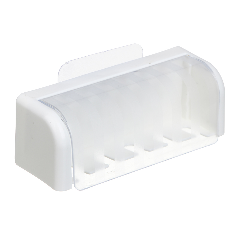 VETTA Classic Держатель для зубных щеток, пластик, 13,5x4,5x5 см, молочный, арт.№ 478-294