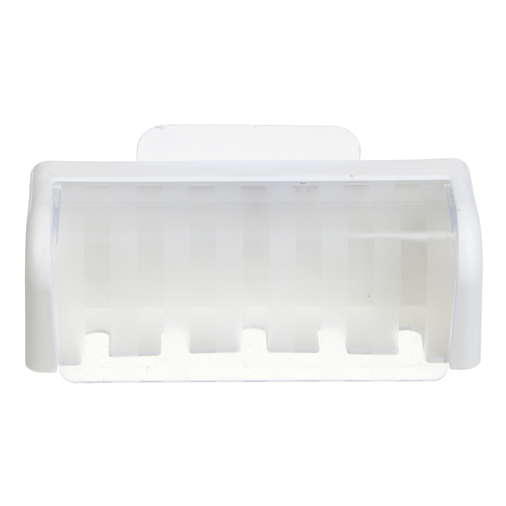 VETTA Classic Держатель для зубных щеток, пластик, 13,5x4,5x5 см, молочный, арт.№ 478-294