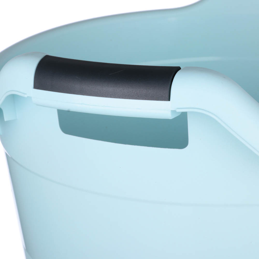 Таз пластмассовый круглый 12 л, с ручками ЛЮКС ПБ, арт.№ 407-072