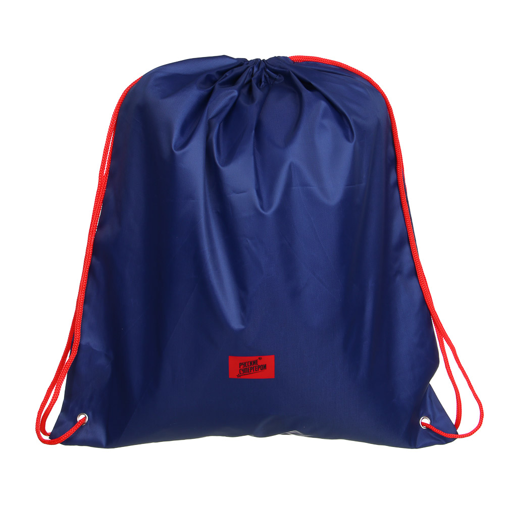 BY Русские Супергерои Мешок для сменной обуви на завязках, 40x47см, полиэстер, арт.№ 801-056