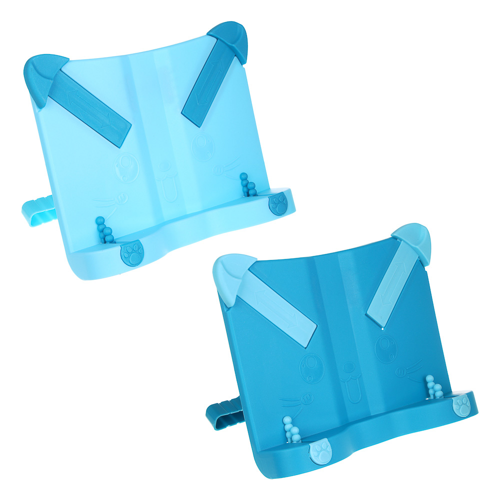 Подставка для книг, А5, 24х7х19,5см, пластик, 2 цвета, арт.1, арт.№ 524-260