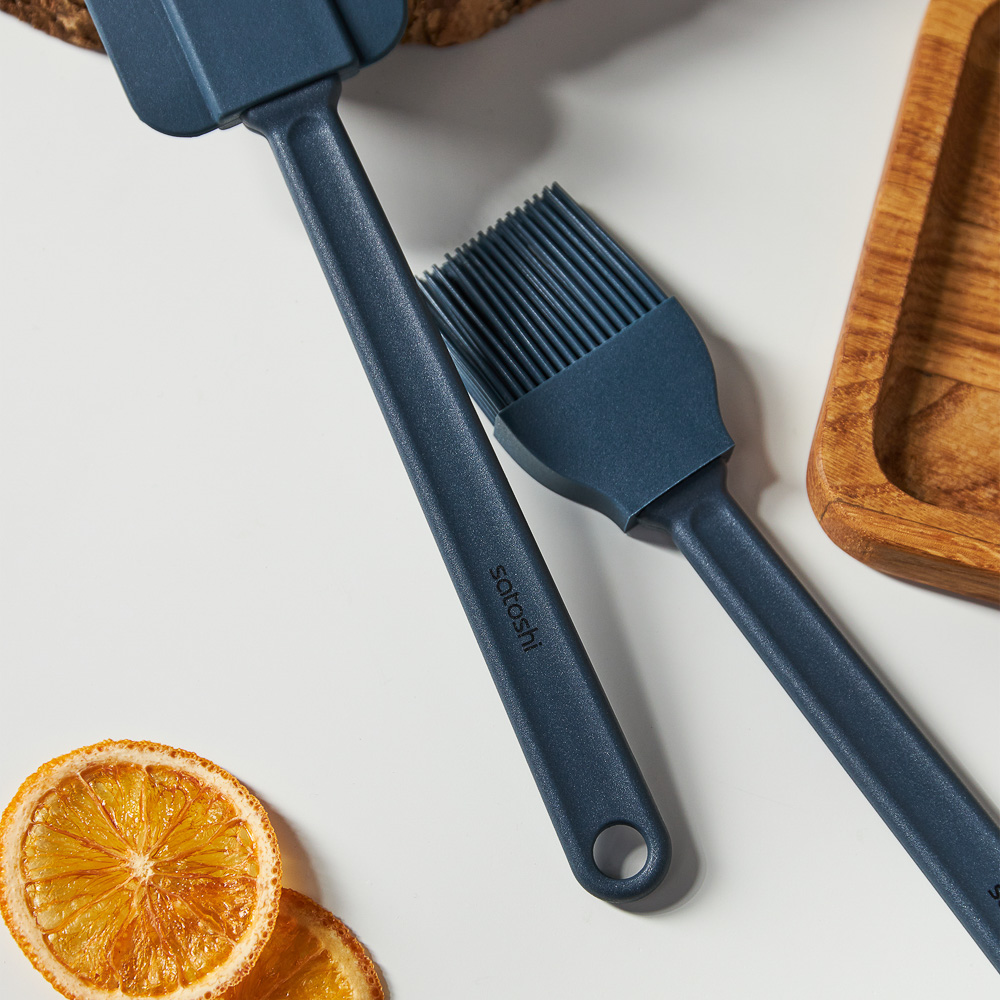 SATOSHI Ривьера Набор 2пр., кисточка кондитерская, лопатка, силикон, арт.№ 881-292