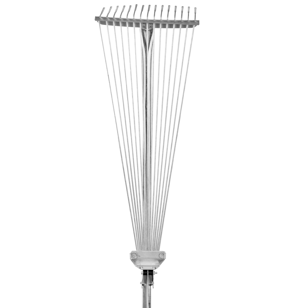 INBLOOM Грабли веерные раздвижные, 15 зуб, 18х53х115см, металл, арт.№ 167-015