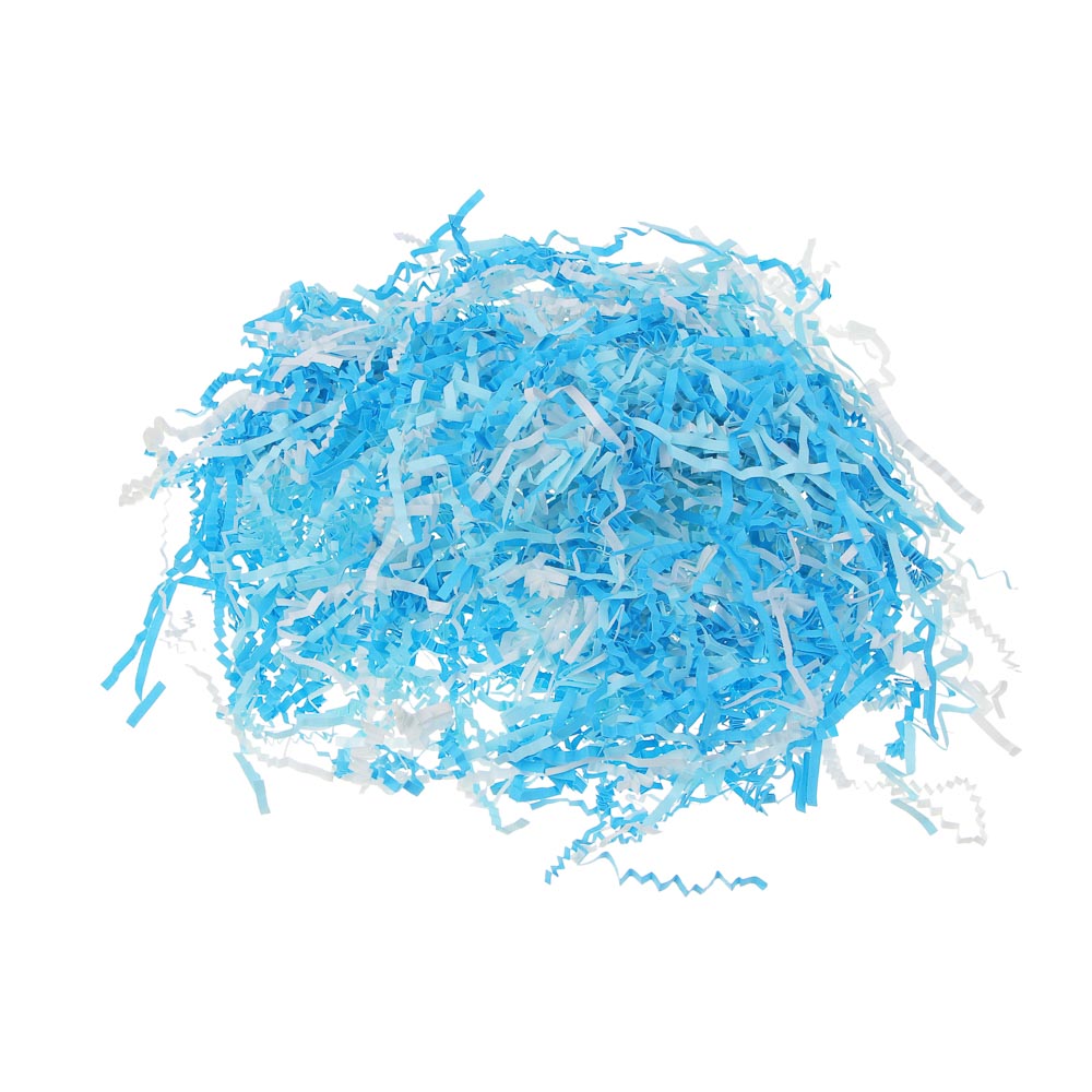 LADECOR Наполнитель декоративный бумажный, разноцветный, 6 цветов, 30гр, арт.№ 207-217