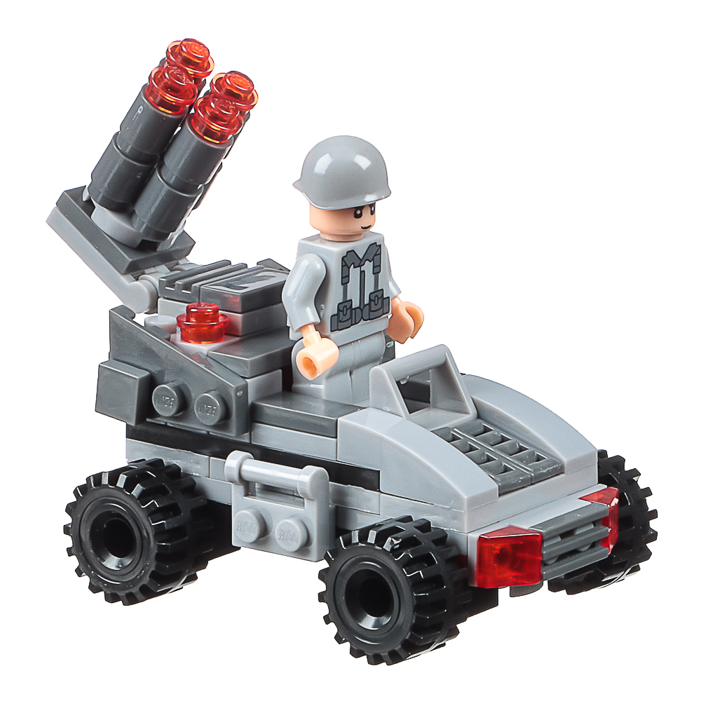 Конструктор "Игровой мир" Разнообразие, 82-142 дет., ABS, 19х4,5х14 см, 8 вид., арт.№ 265-662