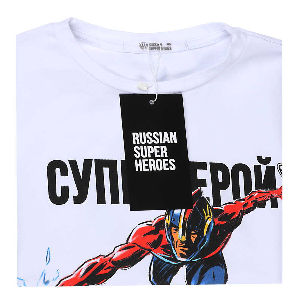 BY Пересвет Футболка, хлопок, цвет белый, размер XXS, арт.№ 830-943