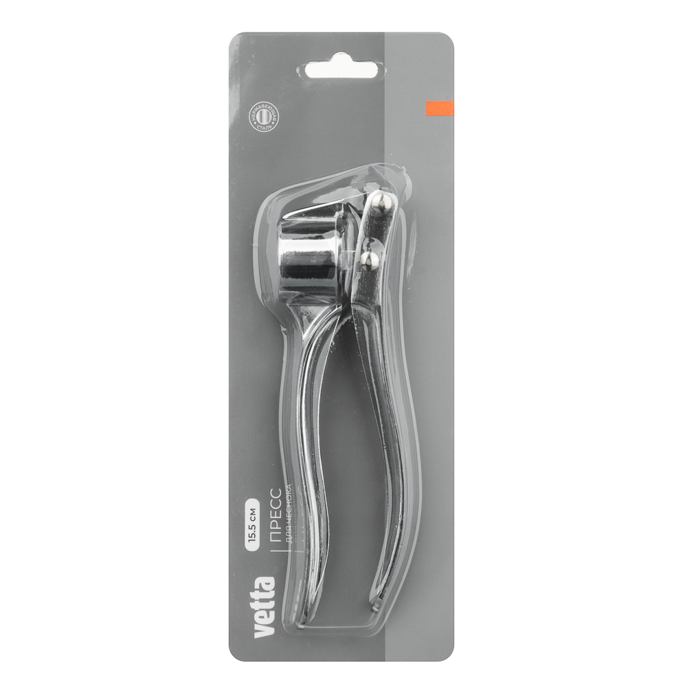 VETTA Пресс для чеснока, 15,5см, нерж.сталь, арт.№ 884-317