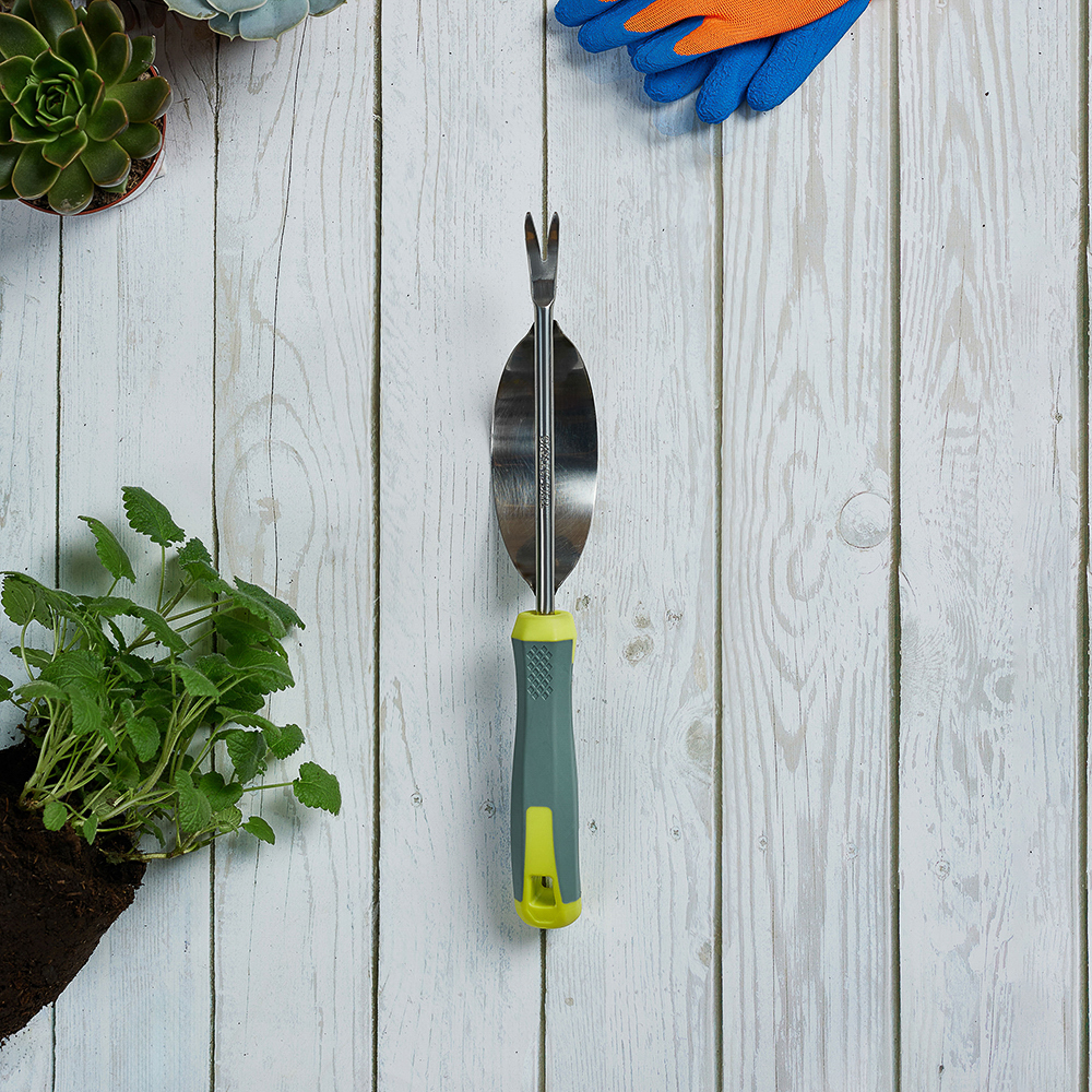 INBLOOM PROF+ Корнеудалитель садовый, 32см, нерж. сталь, PP, TPR, арт.№ 181-051