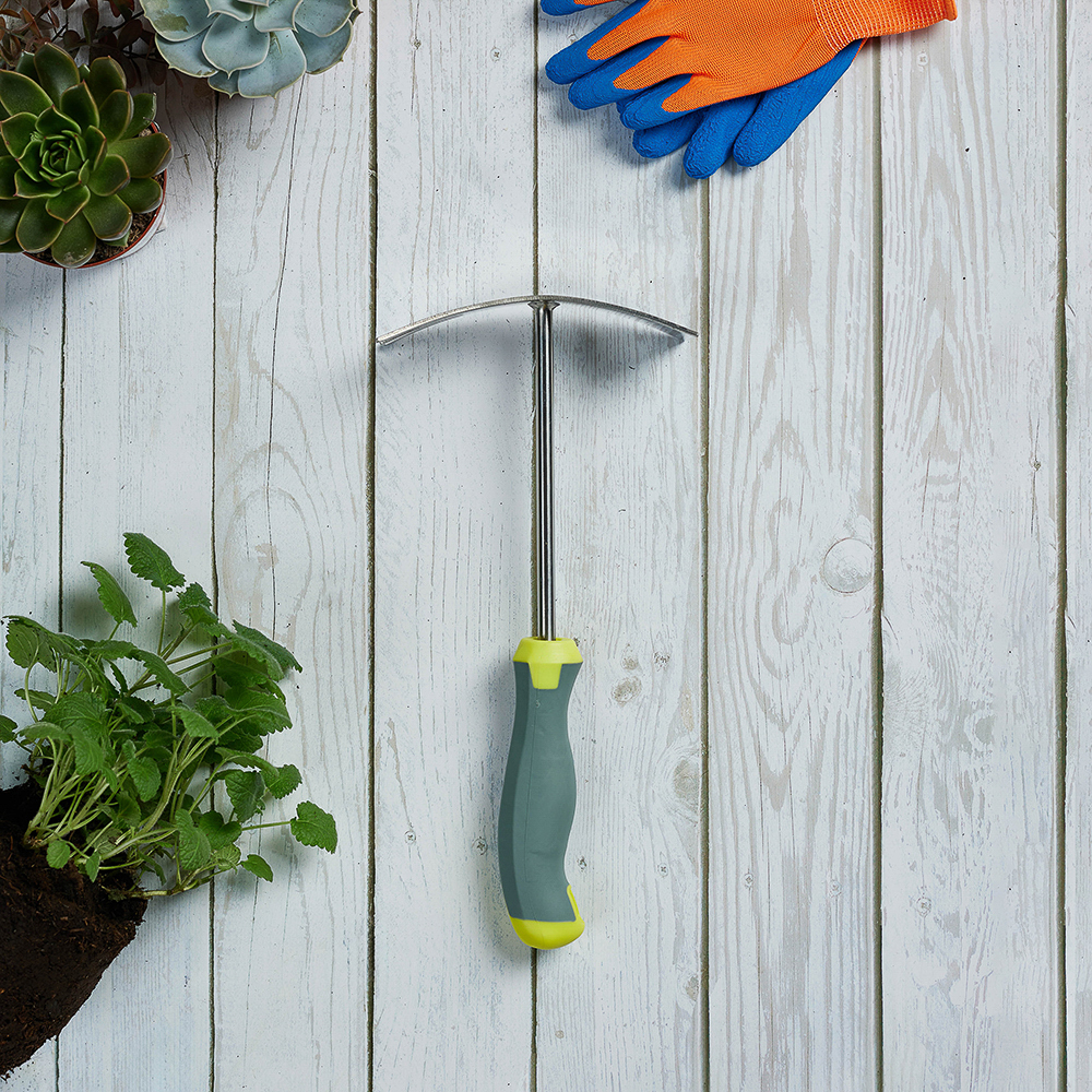 INBLOOM PROF+ Мотыга садовая, нерж. сталь, PP, TPR, арт.№ 181-053