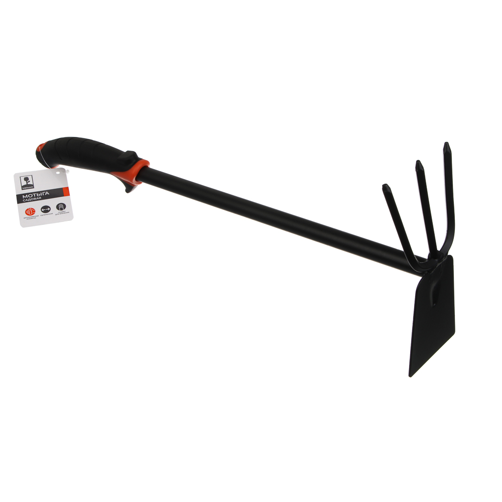 INBLOOM Мотыга садовая удлиненная, 49х6х18см, PP, TPR, металл, арт.№ 181-054