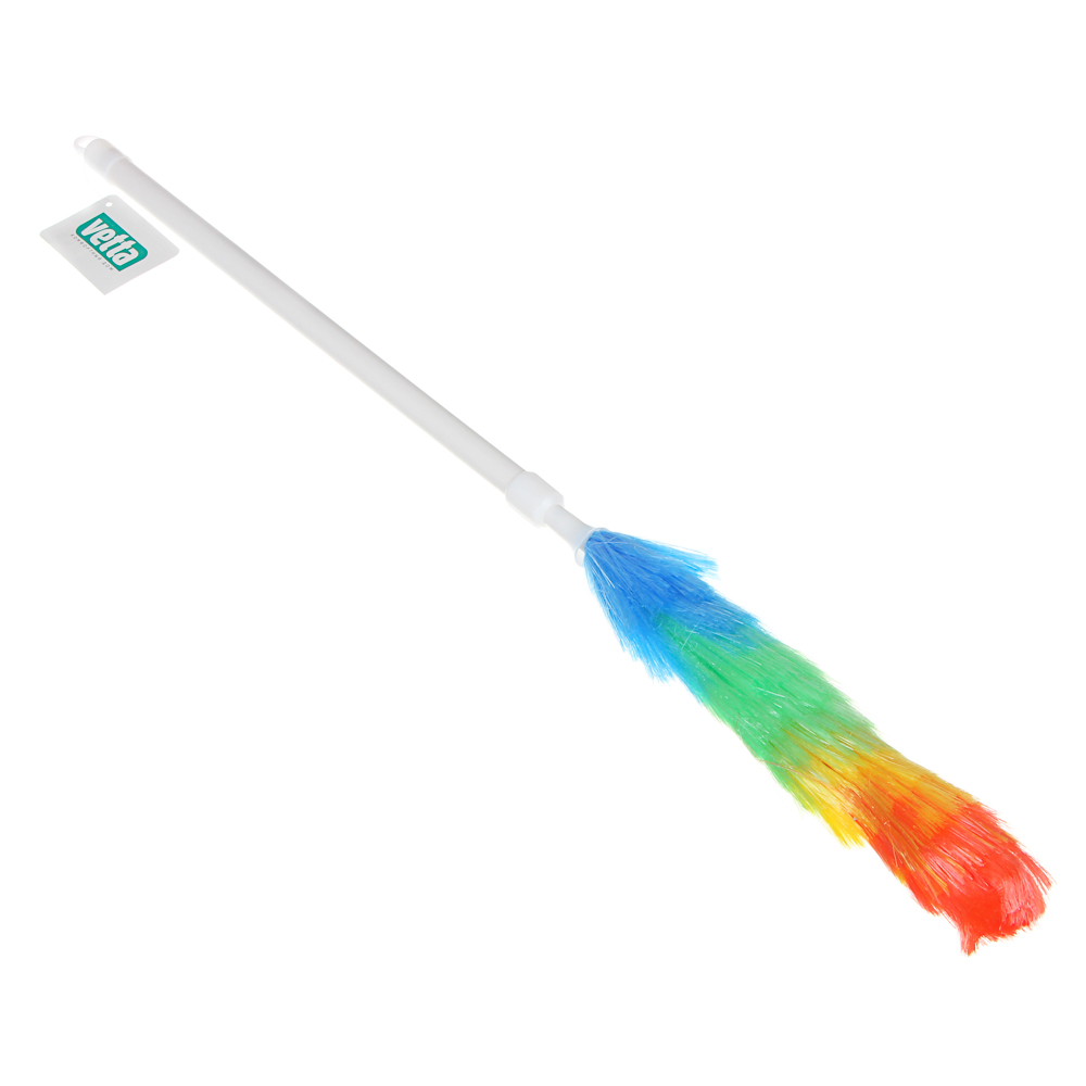 Сметка для удаления пыли телескопическая тм VETTA, 100 см, пластик, полиэстер, арт.№ 445-112