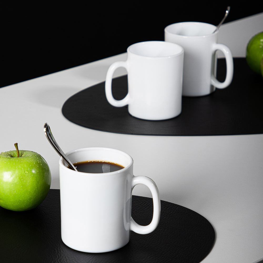 MILLIMI Бьянко Кружка 320мл опаловое стекло, M320S, арт.№ 818-414