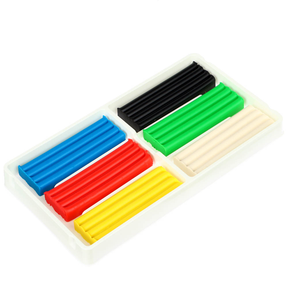 ЛУЧ Пластилин "ZOO", 6 цветов, 90 грамм, в картонной коробке, 30С 1810-08, арт.№ 239-065