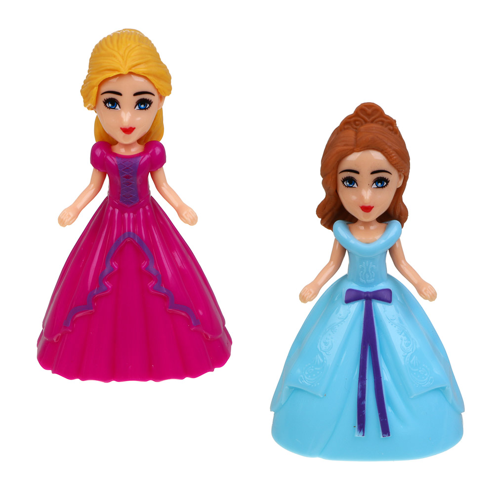 ИГРОЛЕНД Набор мебели с каретой и куклой "МиниМир", ABS, 22х6,8х21 см, 2 вида, арт.№ 278-130